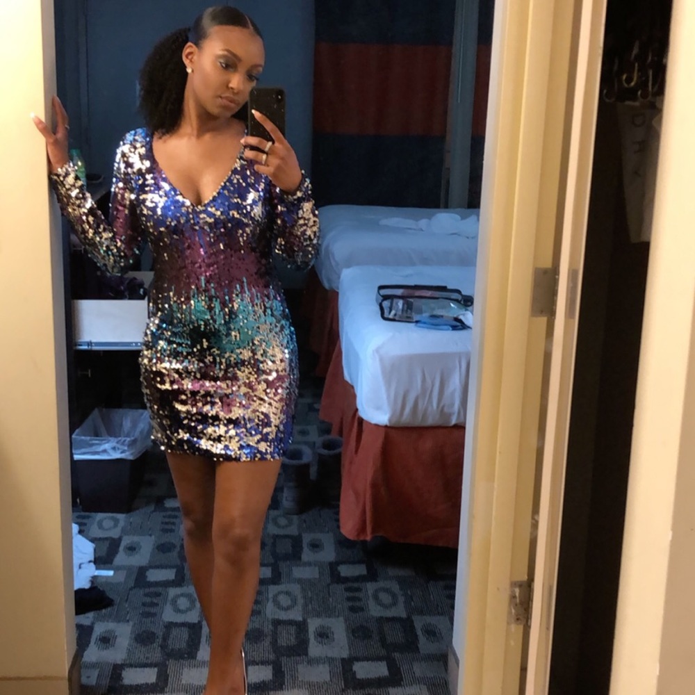 Fun Loving Sequin Dress